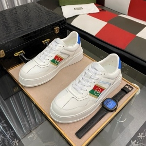 구찌 GUCCI 2021 SS 쟈가드 캐릭터 삼선 화이트 남성 슈즈 커스텀