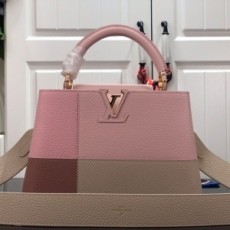 루이비통 LOUIS VUITTON 2022 SS 토뤼옹 카푸신 스몰 카퓌신 토트백 핑크 M48865 미러급