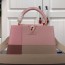 루이비통 LOUIS VUITTON 2022 SS 토뤼옹 카푸신 스몰 카퓌신 토트백 핑크 M48865 미러급