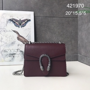 구찌 GUCCI 2022 SS 디오니소스 미니 체인 숄더백 버건디 421970 커스텀급