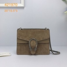 구찌 GUCCI 2022 SS 디오니소스 미니 체인 숄더백 그레이 421970 커스텀급