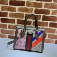 구찌 GUCCI 2022 SS 오피디아 GG 캐릭터 스몰 토트백 547551 커스텀급