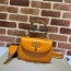 구찌 GUCCI 2022 SS 다이애나 뱀부 스몰 탑 핸들백 옐로우카멜 675797 커스텀급