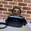 구찌 GUCCI 2022 SS 다이애나 뱀부 스몰 탑 핸들백 블랙 675797 커스텀급