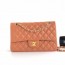 샤넬 CHANEL 2022 SS 램스킨 클래식 미듐 플랩백 카멜 A1112 커스텀급