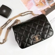 샤넬 CHANEL 2022 SS 뉴시즌 플랩백 스몰 블랙 AS2975 커스텀급