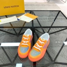 루이비통 LOUIS VUITTON 2022 SS 멀티 캐릭터 오렌지 남성 슈즈 커스텀급