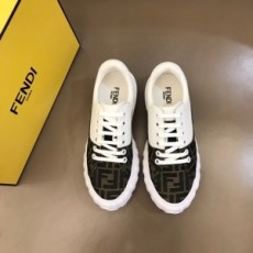 펜디 FENDI 2022 SS 캐릭터 로고 투톤 남성 슈즈 커스텀급