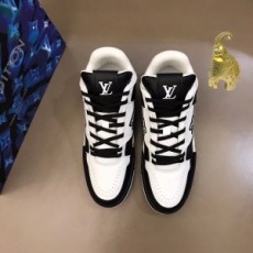 루이비통 LOUIS VUITTON 2022 SS 앙프렝뜨 캐릭터 로고 투톤 남성 슈즈 커스텀급