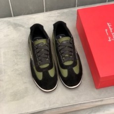 페레가모 FERRAGAMO 2022 SS 스웨이드 투톤 남성 슈즈 커스텀급