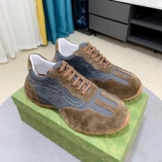 구찌 GUCCI 2022 SS 스웨이드 각인 투톤 남성 슈즈 커스텀급