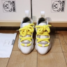 모스키노 MOSCHINO 2022 SS 캐릭터 투톤 옐로우 여성 슈즈 커스텀급