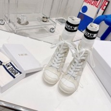 디올 DIOR 2022 SS 투톤 로고 화이트 여성 부츠 커스텀급