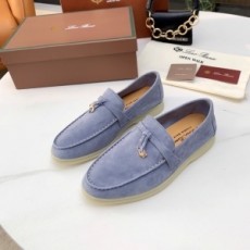 로로피아나 LORO PIANA 2022 SS 태슬 금속버클 민트그레이 여성 슈즈 커스텀급