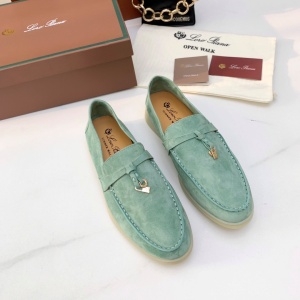 로로피아나 LORO PIANA 2022 SS 태슬 금속버클 민트그린 여성 슈즈 커스텀급