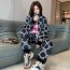 구찌 GUCCI 2022 SS 블랙 캐릭터 로고 여성 점퍼 바지 세트 커스텀급