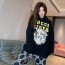 구찌 GUCCI 2022 SS 캐릭터 타이가 후드 여성 긴팔티 커스텀급