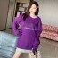 구찌 GUCCI 2022 SS 띠로고 보라 여성 긴팔티 커스텀급