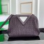 보테가 베네타 BOTTEGA VENETA 2022 SS 포인트 스티치 삼각토트 크로스백 딥보라 커스텀급