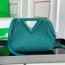 보테가 베네타 BOTTEGA VENETA 2022 SS 포인트 스티치 삼각토트 크로스백 민트블루 커스텀급
