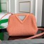 보테가 베네타 BOTTEGA VENETA 2022 SS 포인트 스티치 삼각토트 크로스백 핑크 커스텀급