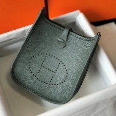 에르메스 HERMES 2022 SS 미니 TPM 에블린 카키그린 크로스백 미러급