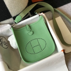 에르메스 HERMES 2022 SS 미니 TPM 에블린 그린 크로스백 미러급