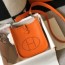에르메스 HERMES 2022 SS 미니 TPM 에블린 오렌지 크로스백 미러급