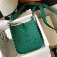 에르메스 HERMES 2022 SS 미니 TPM 에블린 딥그린 크로스백 미러급
