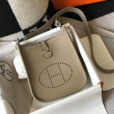 에르메스 HERMES 2022 SS 미니 TPM 에블린 그레이 크로스백 미러급