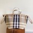 버버리 BURBERRY 2022 SS 체크무늬 스몰 호보백 커스텀급