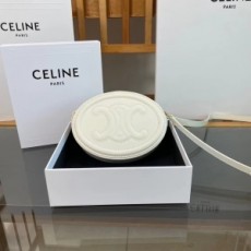 셀린느 CELINE 2022 SS 캐릭터 로고 미니 크로스백 화이트 101703 커스텀급