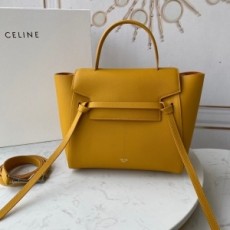 셀린느 CELINE 2022 SS 마이크로 벨트백 업뎃버젼 옐로우 토트백 커스텀급