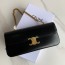 셀린느 CELINE 2022 SS 트리오페 금속버클 체인 클러치백 블랙 골드 커스텀급