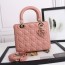디올 DIOR 2022 SS 레이디백 미듐 핑크 스트랩 토트백 6710-2 커스텀급