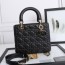 디올 DIOR 2022 SS 레이디백 미듐 블랙 스트랩 토트백 6710-2 커스텀급