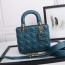 디올 DIOR 2022 SS 레이디백 스몰 블루 스트랩 토트백 6710-1 커스텀급