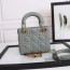 디올 DIOR 2022 SS 레이디백 미니 민트그린 스트랩 토트백 6708-1 커스텀급