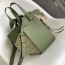 로에베 LOEWE 2022 SS 해먹 너겟 캐릭터 투톤 토트백 그린 062151 커스텀급