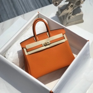 에르메스 HERMES 2022 SS 버킨 토고 토트백 오렌지 업그레이드 미러급