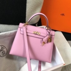 에르메스 HERMES 2022 SS 켈리 앱송 토트백 핑크 업그레이드 미러급