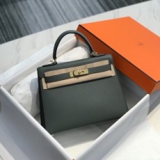 에르메스 HERMES 2022 SS 켈리 앱송 토트백 딥그린 업그레이드 미러급