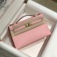 에르메스 HERMES 2022 SS 켈리 스위프트 포쉐트 토트백 핑크 업그레이드 미러급