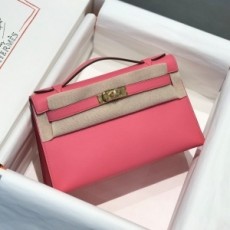 에르메스 HERMES 2022 SS 켈리 스위프트 포쉐트 토트백 인디핑크 업그레이드 미러급