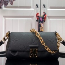 루이비통 LOUIS VUITTON 2022 SS 앙프렝뜨 페리보릿 체인 숄더백 블랙 M45183 커스텀급