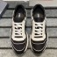 프라다 PRADA 2022 SS 라인 자수 투톤 블랙 남성 슈즈 커스텀급