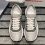 프라다 PRADA 2022 SS 라인 자수 투톤 그레이 남성 슈즈 커스텀급