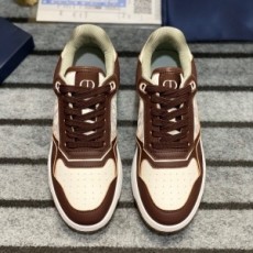 디올 DIOR 2022 SS 캐릭터 로고 투톤 브라운 남성 슈즈 커스텀급