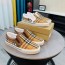 버버리 BURBERRY 2022 SS 체크무늬 로고 투톤 남성 슬립온 커스텀급