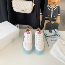 끌로에 CHLOE 2022 SS 패치로고 화이트민트 여성 슈즈 커스텀급